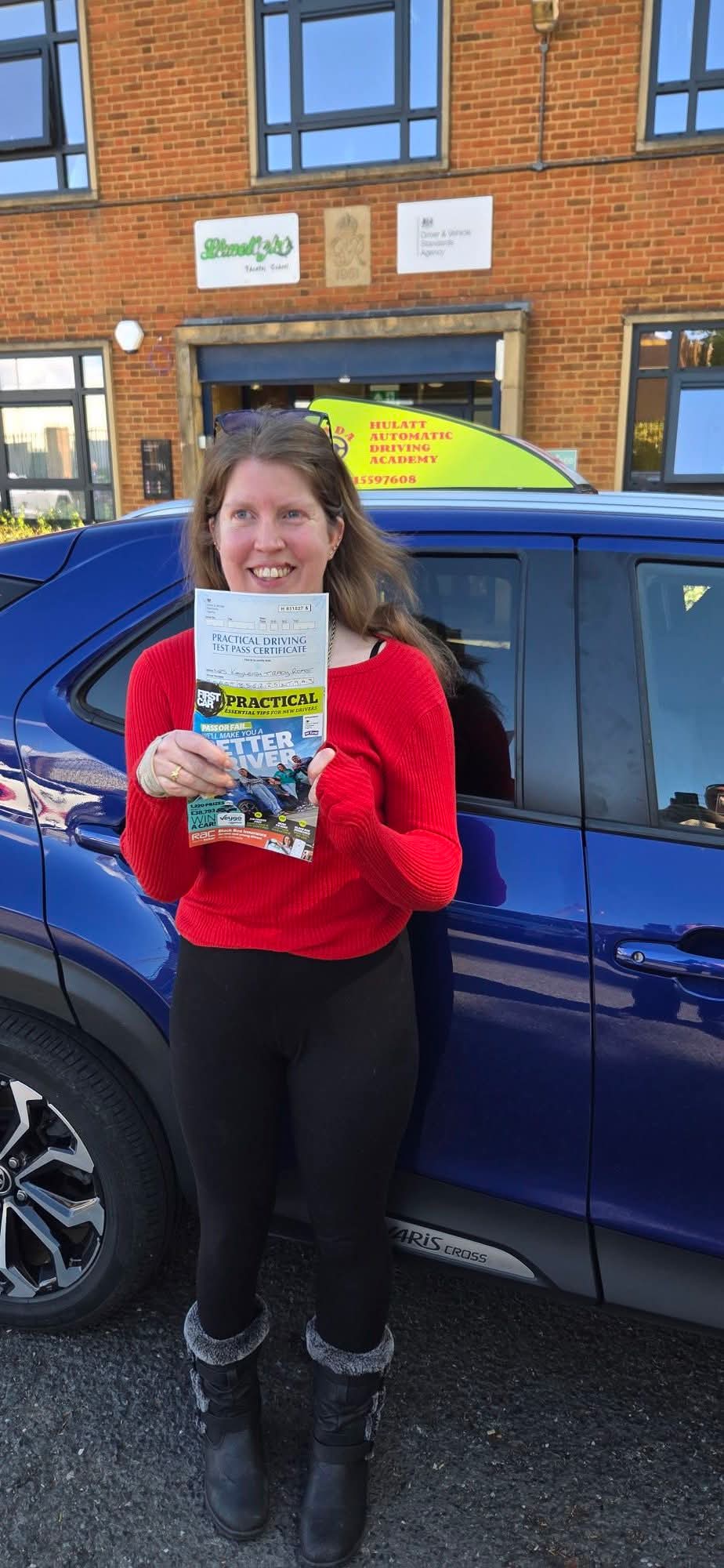 Hulatt Automatic Driving Academy learner pass photo 2