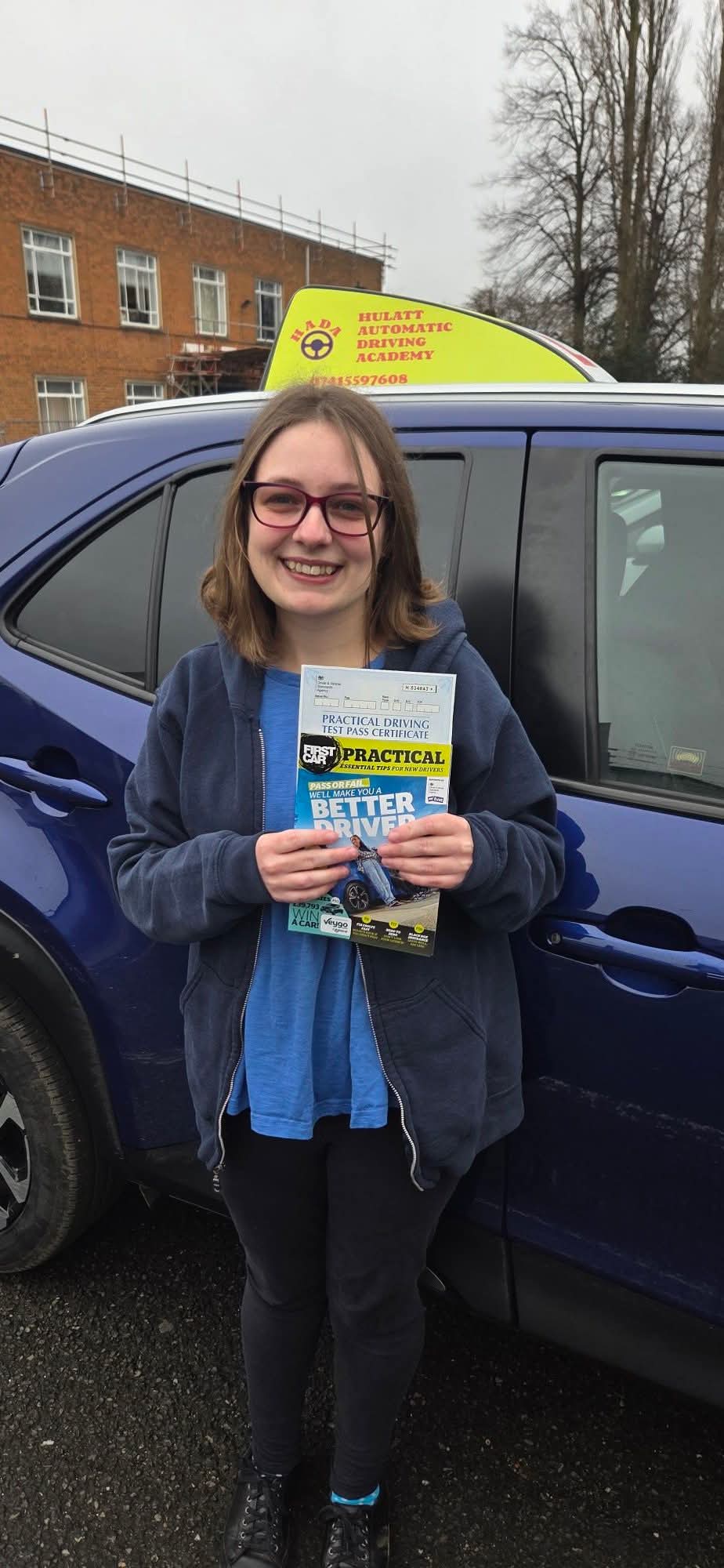 Hulatt Automatic Driving Academy learner pass photo 7