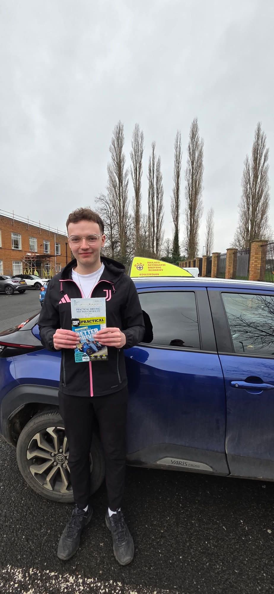 Hulatt Automatic Driving Academy learner pass photo 8