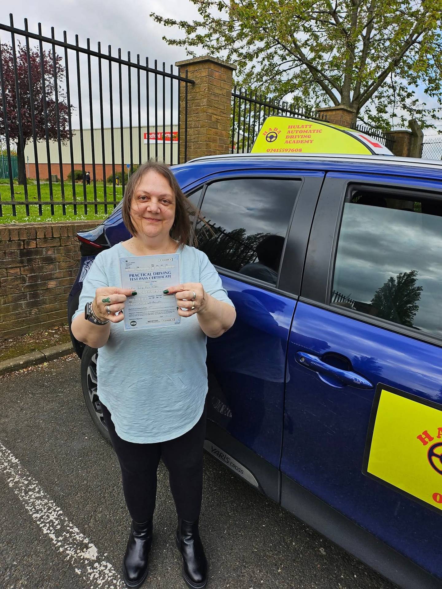 Hulatt Automatic Driving Academy learner pass photo 12